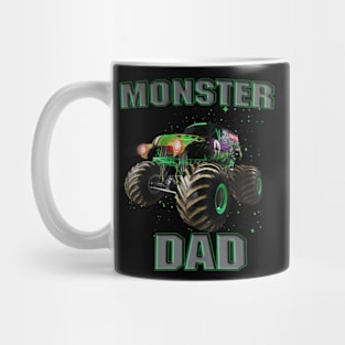 Monster Dad Monster Truck Are My Jam Monster Truck Lovers Mug